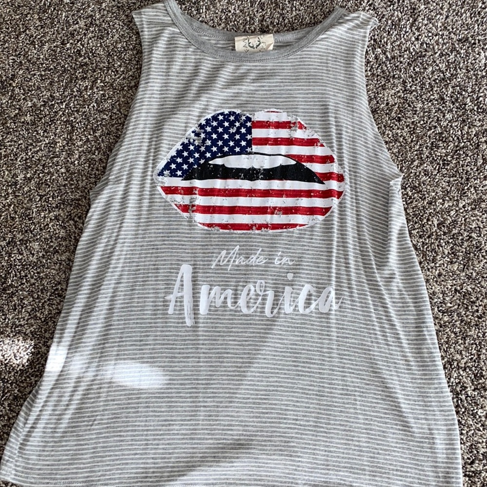 Patriotic tank top